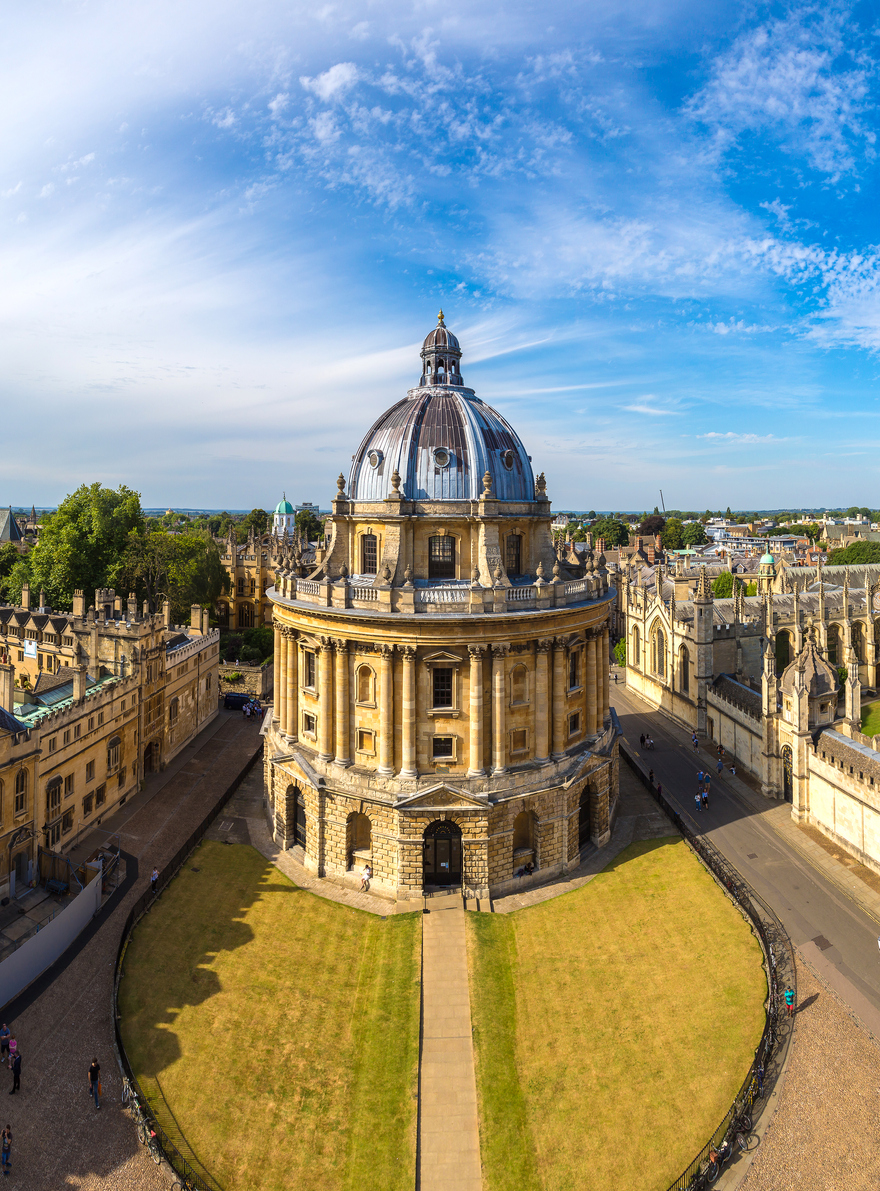 Panoramic picture of the Radcliffe Camera.
